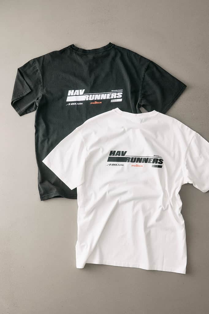 ARKK Apparel HAV Runner Boxy Tee | White T-Shirt